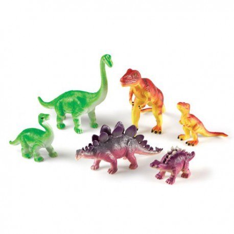 Duże figurki, mamy i dzieci, dinozaury, zestaw 6 Learning Resources Duże figurki, mamy i dzieci, dinozaury, zestaw 6 Learning Resources