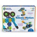 Klocki, koła zębate, robot, zestaw konstrukcyjny Learning Resources