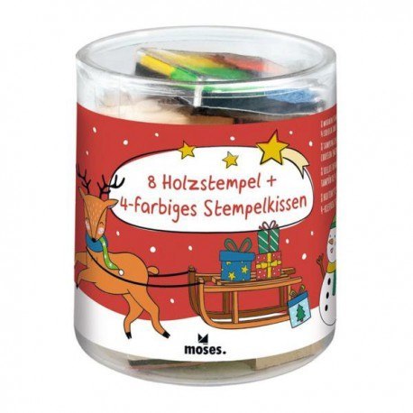Stempelki drewniane - gwiazdka Moses Stempelki drewniane - gwiazdka Moses