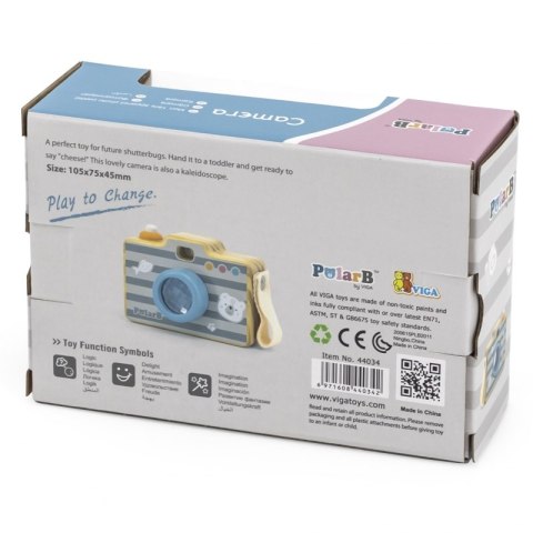 VIGA PolarB Drewniany Aparat dla Dzieci Kalejdoskop Viga Toys VIGA PolarB Drewniany Aparat dla Dzieci Kalejdoskop Viga Toys