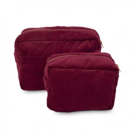 Filibabba kosmetyczka duża sztruks deeply red Filibabba Filibabba kosmetyczka duża sztruks deeply red Filibabba