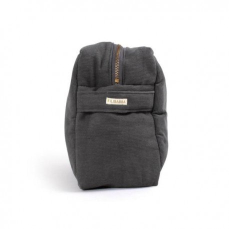 Filibabba kosmetyczka duża sztruks stone grey Filibabba Filibabba kosmetyczka duża sztruks stone grey Filibabba