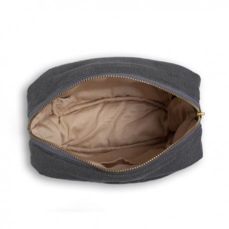 Filibabba kosmetyczka mała sztruks stone grey Filibabba Filibabba kosmetyczka mała sztruks stone grey Filibabba