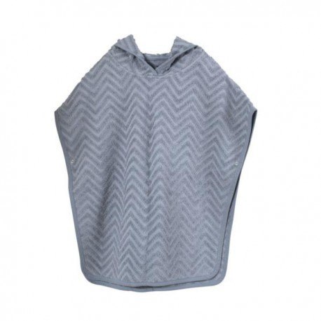 Filibabba poncho zigzag powder blue Filibabba Filibabba poncho zigzag powder blue Filibabba