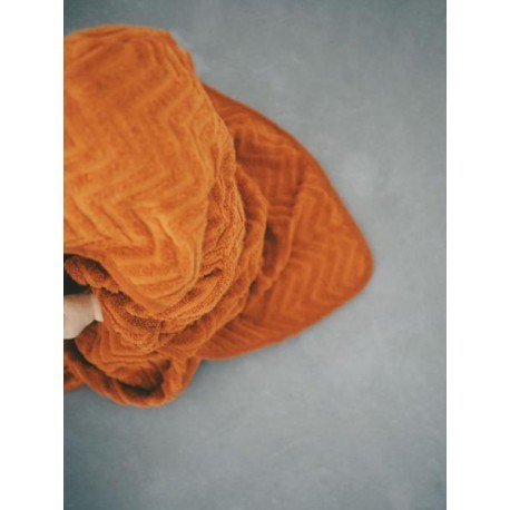 Filibabba poncho zigzag rust Filibabba Filibabba poncho zigzag rust Filibabba