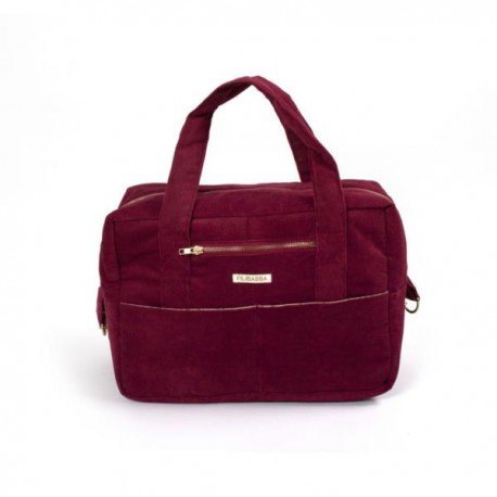Filibabba torba nursing bag sztruks deeply red Filibabba Filibabba torba nursing bag sztruks deeply red Filibabba