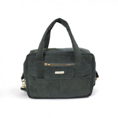 Filibabba torba nursing bag sztruks pine green Filibabba Filibabba torba nursing bag sztruks pine green Filibabba