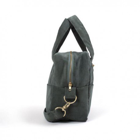 Filibabba torba nursing bag sztruks pine green Filibabba Filibabba torba nursing bag sztruks pine green Filibabba