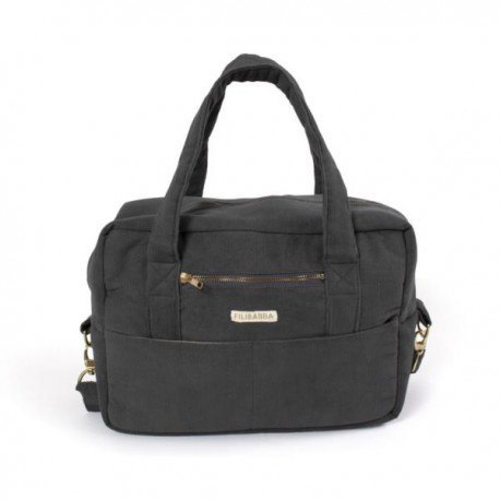 Filibabba torba nursing bag sztruks stone grey Filibabba Filibabba torba nursing bag sztruks stone grey Filibabba