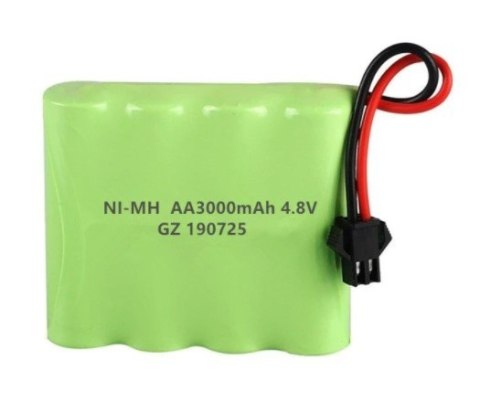 Pakiet Akumulator Bateria NiMh 4,8V 3000mah Pakiet Akumulator Bateria NiMh 4,8V 3000mah