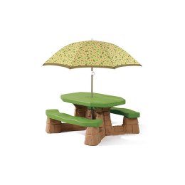 STEP2 Stół - Stolik piknikowy z parasolem Step2