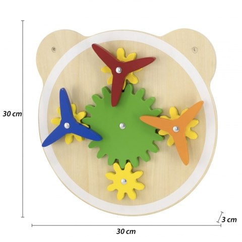VIGA Drewniana Tablica Wiatraczki Certyfikat FSC Viga Toys