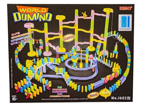 Ogromny Tor Kulkowy KULODROM DOMINO 308 elementów Ogromny Tor Kulkowy KULODROM DOMINO 308 elementów