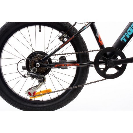 Rowerek dla dzieci 20" tiger bike z amortyzatorem czarno- szaro - Sun BABY Rowerek dla dzieci 20" tiger bike z amortyzatorem czarno- szaro - Sun BABY