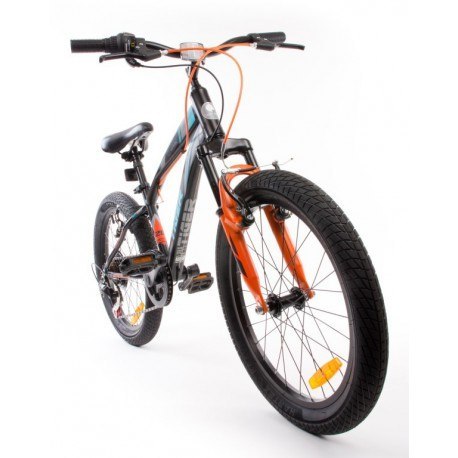 Rowerek dla dzieci 20" tiger bike z amortyzatorem czarno- szaro - Sun BABY Rowerek dla dzieci 20" tiger bike z amortyzatorem czarno- szaro - Sun BABY