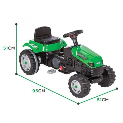WOOPIE Traktor Ciagnik na Pedały Zielony Woopie WOOPIE Traktor Ciagnik na Pedały Zielony Woopie