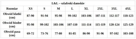 SZLAFROK DAMSKI 2102_WMG_LNG L&L SZLAFROK DAMSKI 2102_WMG_LNG L&L