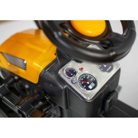 WOOPIE Ogromny Traktor Na Pedały Spychacz Żółty Woopie WOOPIE Ogromny Traktor Na Pedały Spychacz Żółty Woopie