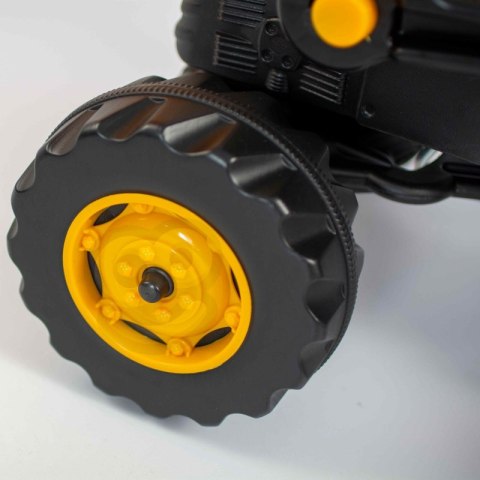 WOOPIE Ogromny Traktor Na Pedały Spychacz Żółty Woopie WOOPIE Ogromny Traktor Na Pedały Spychacz Żółty Woopie