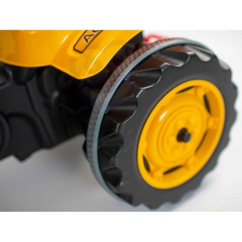 WOOPIE Ogromny Traktor Na Pedały Spychacz Żółty Woopie WOOPIE Ogromny Traktor Na Pedały Spychacz Żółty Woopie