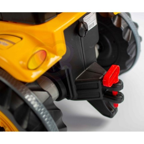 WOOPIE Ogromny Traktor Na Pedały Spychacz Żółty Woopie WOOPIE Ogromny Traktor Na Pedały Spychacz Żółty Woopie