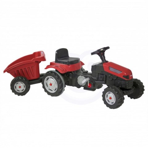 WOOPIE Traktor MAXI na pedały z przyczepą Czerwony Woopie WOOPIE Traktor MAXI na pedały z przyczepą Czerwony Woopie