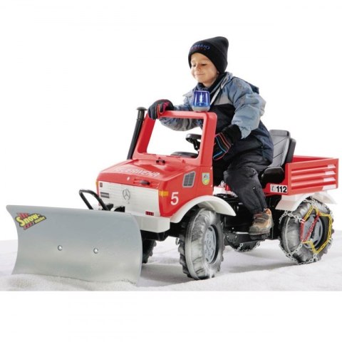 Rolly Toys Unimog Mercedes Benz Samochód na pedały Straż + Kogut Rolly Toys Rolly Toys Unimog Mercedes Benz Samochód na pedały Straż + Kogut Rolly Toys