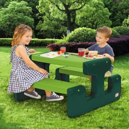 LITTLE TIKES Stolik Piknikowy do Ogrodu dla Dzieci Go Green Little Tikes