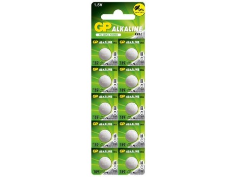 Bateria Alkaliczna Zegarkowa - 1 Sztuka Micro Alkaline 1,5V LR54 1.5V, LR1130, V10GA GP