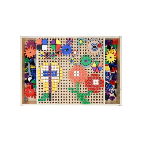 MASTERKIDZ Drewniany Stół Edukacyjny Stolik Top STEM WALL Masterkidz MASTERKIDZ Drewniany Stół Edukacyjny Stolik Top STEM WALL Masterkidz