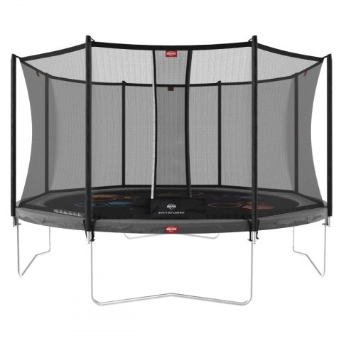 BERG Trampolina Favorit Gray Levels 430 cm + Siatka Bezpieczeństwa Comfort Berg BERG Trampolina Favorit Gray Levels 430 cm + Siatka Bezpieczeństwa Comfort Berg