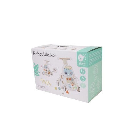 CLASSIC WORLD Chodzik Pchacz 4w1 Robot Walker dla Dzieci Ksylofon Lustro Sorter Classic World CLASSIC WORLD Chodzik Pchacz 4w1 Robot Walker dla Dzieci Ksylofon Lustro Sorter Classic World