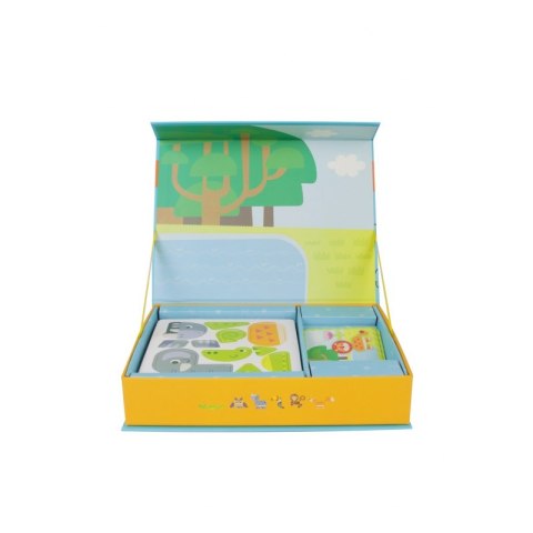 CLASSIC WORLD Układanka Magnetyczna Zwierzęta Tablica Klocki Puzzle Pamięć 60 el. Classic World CLASSIC WORLD Układanka Magnetyczna Zwierzęta Tablica Klocki Puzzle Pamięć 60 el. Classic World