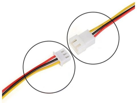 Gniazdo Micro JST z przewodem 100mm - 3 PIN raster 1.25 - MCX - Żeński (female) Gniazdo Micro JST z przewodem 100mm - 3 PIN raster 1.25 - MCX - Żeński (female)