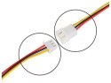 Wtyk Micro JST z przewodem 100mm - 3 PIN raster 1.25 - MCX - Męski (male) Wtyk Micro JST z przewodem 100mm - 3 PIN raster 1.25 - MCX - Męski (male)