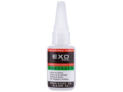 Debonder Rozlepiacz Rozklejacz EXO PRO do Klejów CA 25g EXO