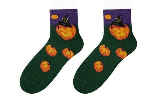 SKARPETY DAMSKIE HALLOWEEN D-050 BRATEX SKARPETY DAMSKIE HALLOWEEN D-050 BRATEX