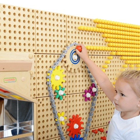 Koła Zębate Zbuduj Własny Mechanizm - Tablica Naukowo-Kreatywna Masterkidz STEM Masterkidz Koła Zębate Zbuduj Własny Mechanizm - Tablica Naukowo-Kreatywna Masterkidz STEM Masterkidz