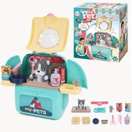WOOPIE Pies Przenosny Zestaw Pielęgnacyjny 2w1 w Plecaku Transporter Woopie