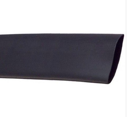 Rurka koszulka termokurczliwa 10mm Czarna 1m 2:1 Rurka koszulka termokurczliwa 10mm Czarna 1m 2:1