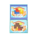 TOOKY TOY Układanka Magnetyczna Logiczna Puzzle Tetris Arka Noego 26 el. Tooky Toy