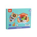 TOOKY TOY Układanka Magnetyczna Logiczna Puzzle Tetris Arka Noego 26 el. Tooky Toy