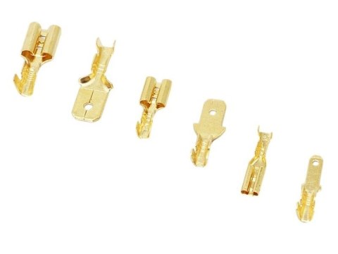 Para Konektorów Konektor Samochodowy Z Zaczepem Złączka Nasuwka 4,8mm 100kpl (200szt) Męski + Żeński Komplet Para Konektorów Konektor Samochodowy Z Zaczepem Złączka Nasuwka 4,8mm 100kpl (200szt) Męski + Żeński Komplet