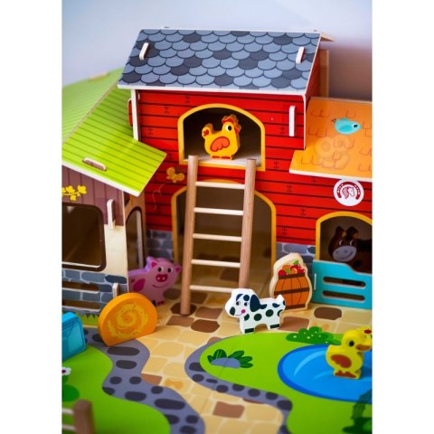 WOOPIE GREEN Mega Farma Figurki Zwierząt Stajnia Obora Kurnik 18 el. Woopie WOOPIE GREEN Mega Farma Figurki Zwierząt Stajnia Obora Kurnik 18 el. Woopie