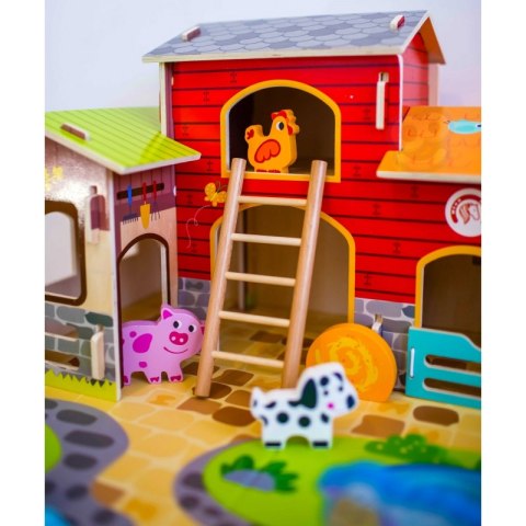 WOOPIE GREEN Mega Farma Figurki Zwierząt Stajnia Obora Kurnik 18 el. Woopie WOOPIE GREEN Mega Farma Figurki Zwierząt Stajnia Obora Kurnik 18 el. Woopie