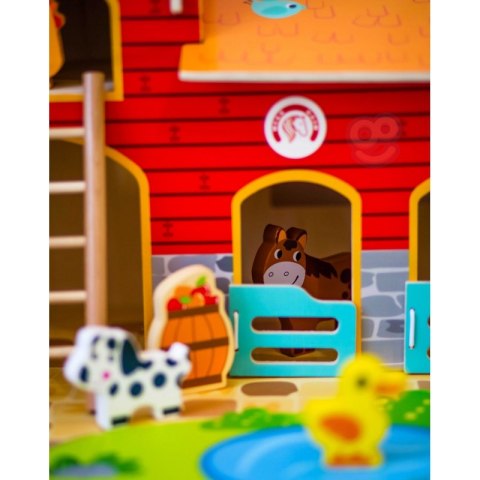 WOOPIE GREEN Mega Farma Figurki Zwierząt Stajnia Obora Kurnik 18 el. Woopie WOOPIE GREEN Mega Farma Figurki Zwierząt Stajnia Obora Kurnik 18 el. Woopie