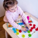 WOOPIE GREEN Układanka Nauka Liczenia i Kolorów Montessori Woopie