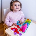 WOOPIE GREEN Układanka Nauka Liczenia i Kolorów Montessori Woopie