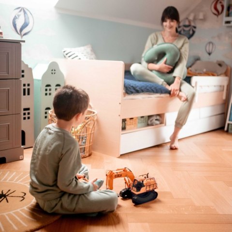 WOOPIE Duża Koparka Zdalnie Sterowana na Gąsienicach 7 Funkcji Dźwięk + Akc. Woopie WOOPIE Duża Koparka Zdalnie Sterowana na Gąsienicach 7 Funkcji Dźwięk + Akc. Woopie