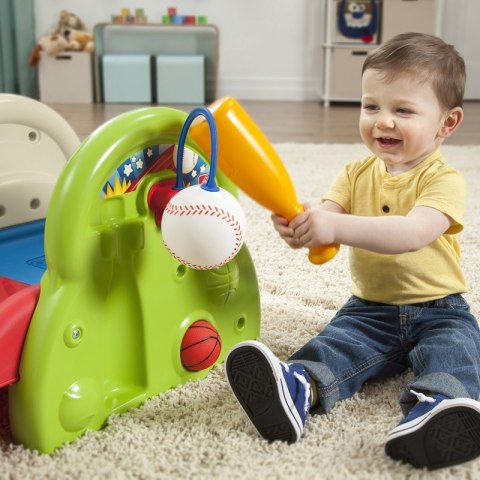 STEP2 Plac Zabaw Dla Dzieci Centrum Aktywności Zjeżdżalnia Koszykówka Baseball Step2 STEP2 Plac Zabaw Dla Dzieci Centrum Aktywności Zjeżdżalnia Koszykówka Baseball Step2